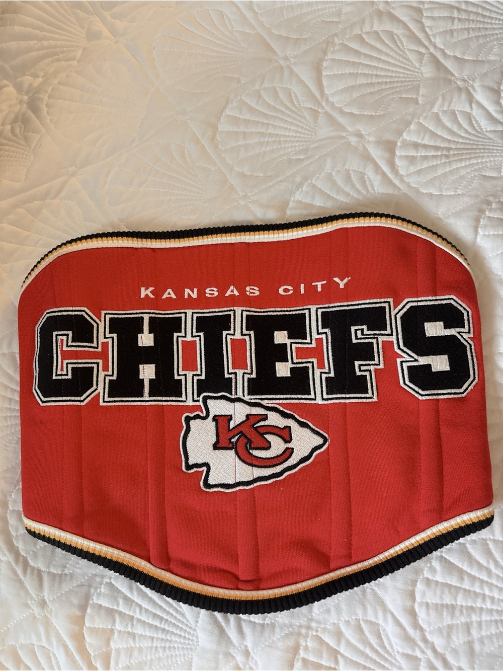 Kansas City Chiefs Red Fan Tank Top - Official Team Style